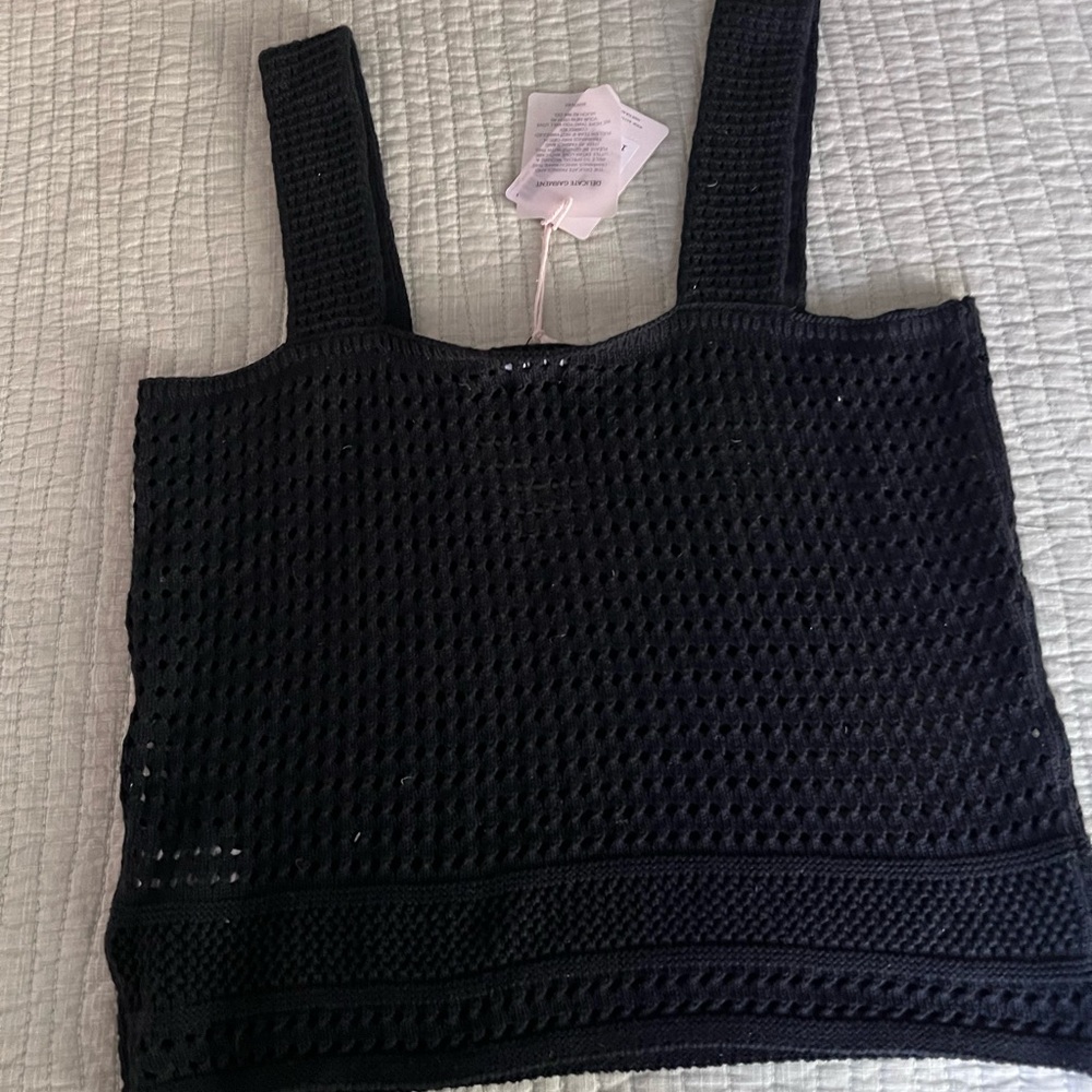 Rhythm Black crochet top - Picture 4 of 7